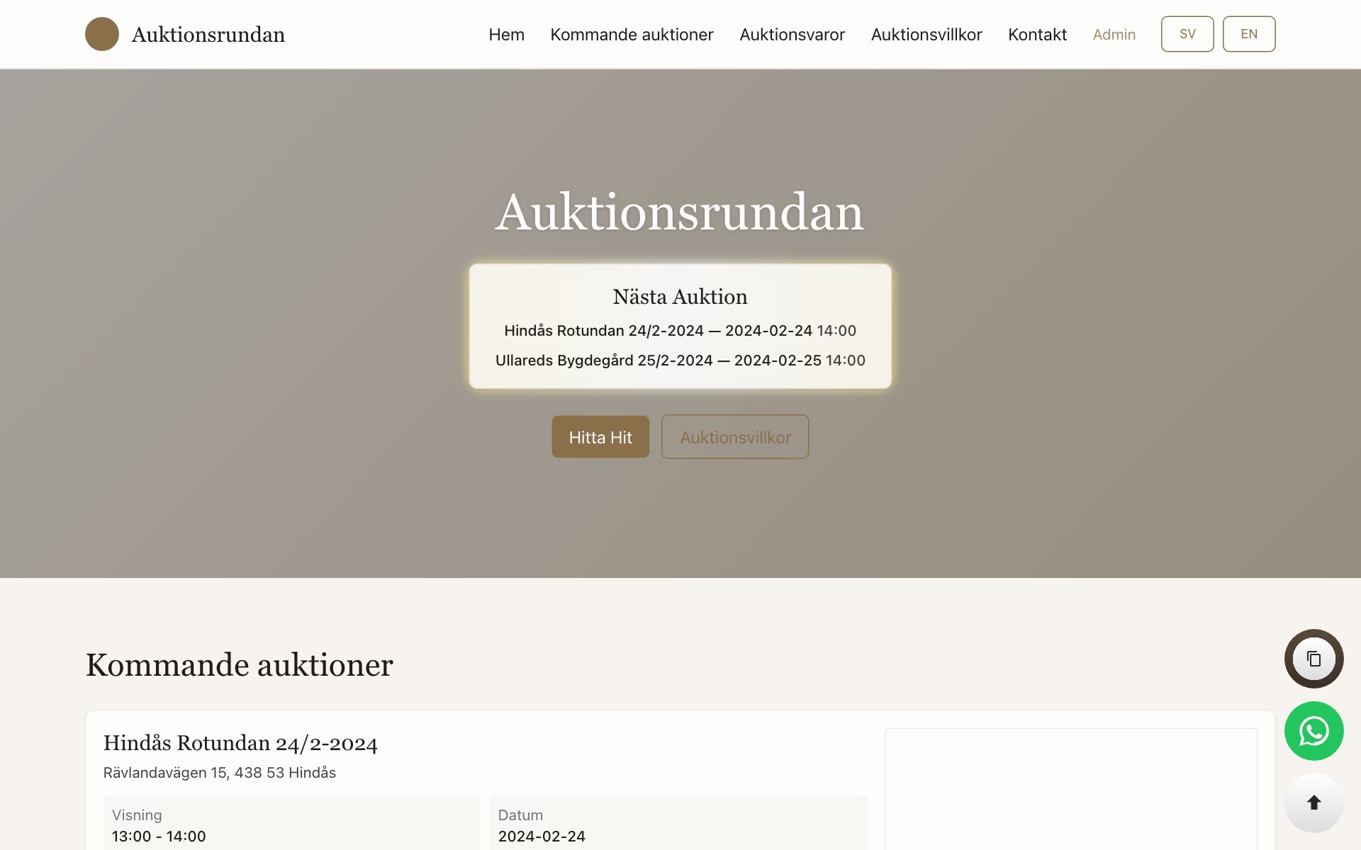 Auktionsrundan