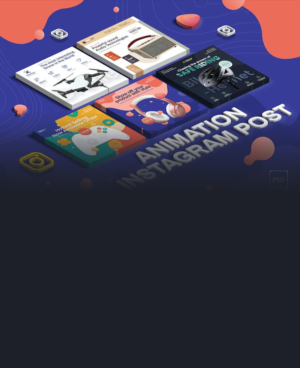 Social media campaign visuals